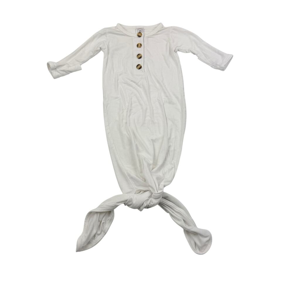 Lou Lou & Co. White Know Gown, Size NB